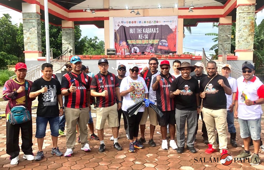 THE KARAKA�S TIMIKA GELAR BERBAGAI KEGIATAN SAAT MERAYAKAN HUT KE-14