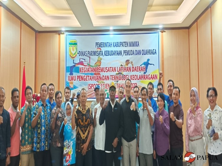 DISPARBUDPORA MIMIKA GELAR PELATIHAN �SPORT SCIENCE� BAGI GURU-GURU SMP