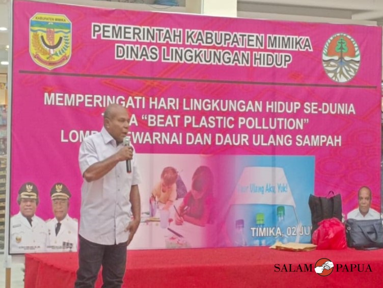 DINAS LINGKUNGAN HIDUP MIMIKA MERIAHKAN HARI LINGKUNGAN HIDUP SEDUNIA 2023 DENGAN BERBAGAI LOMBA
