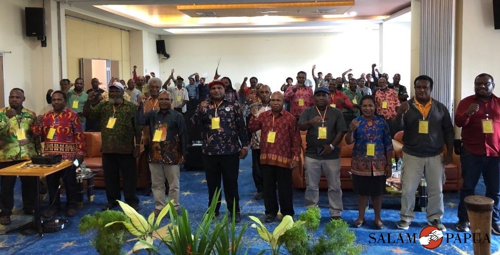 Para peserta Raker KKBJ Kabupaten Mimika (Foto:salampapua.com/Evita)