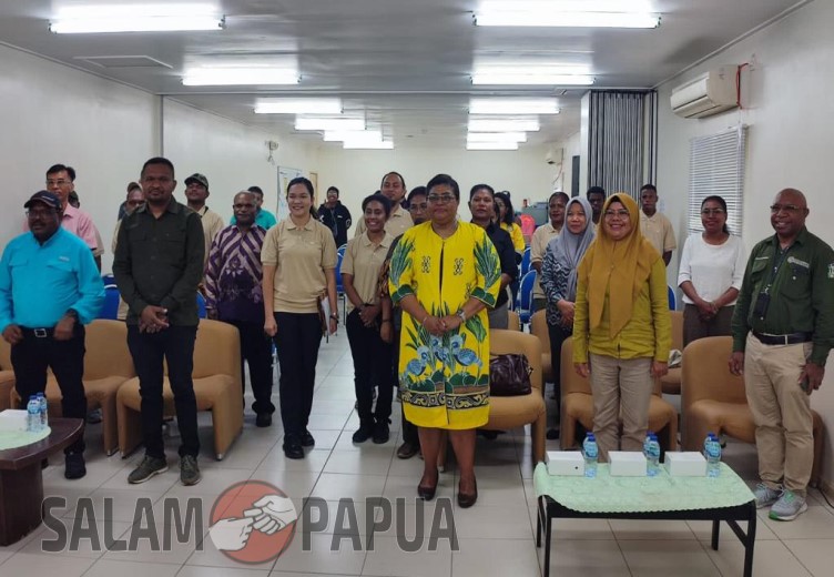 Para peserta Pelatihan (salampapua.com/Evita)