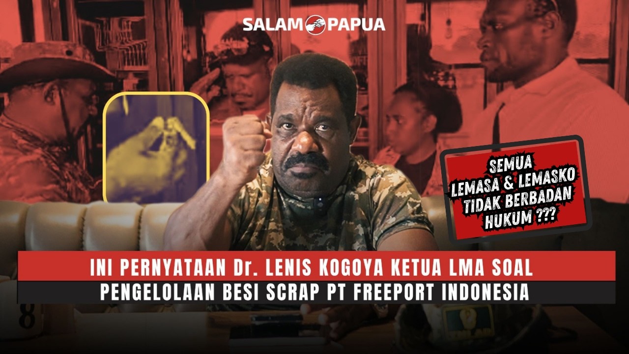 Ini Dasarnya Besi Tua Freeport Sekarang Dikelola Yayasan Tuarek Natkime